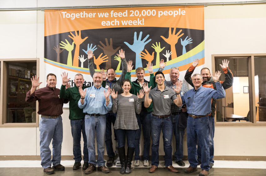 BASF Volunteers Food Bank